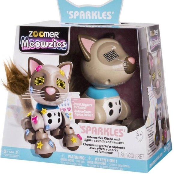 Zoomer Toys Zoomer Meowzies Sparkles Interactive Kitten Poshmark
